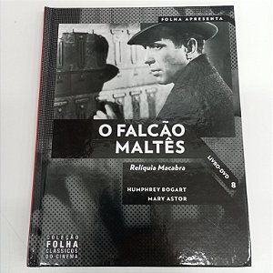 Dvd o Falção Maltês 8 - Coleção Folha Clássicos do Cinema Editora John Huston [usado]