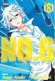 Gibi No.6 - Number Six Nº8 Autor Asano Atsuko [seminovo]