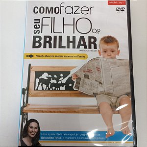 Dvd Como Fazer seu Filho Brilhar Vol.1 Editora Dunb Bruno [usado]