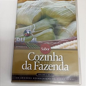 Dvd Sabor Cozinha da Fazenda - Vol.2 de 3 /globo Rural Editora Humberto Pereira [usado]