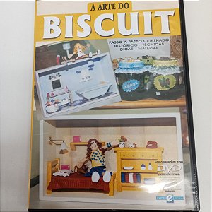 Dvd a Arte do Biscuit - Passa a Passo , Historico , Tenicas ,dicas , Material Editora [usado]
