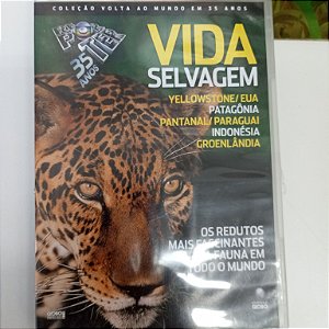 Dvd Vida Selvagem - Globo Reporter 35 Anos Editora Silvia Faria [usado]