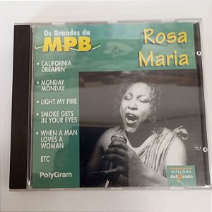 Cd Rosa Maria - o Grandes Nomes da Mpb Interprete Rosa Maria [usado]