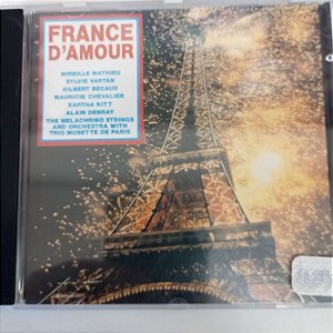 Cd France D´amour Interprete Varios (1990) [usado]