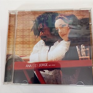 Cd Ana e Jorge ao Vivo Interprete Ana Carolina e seu Jorge [usado]