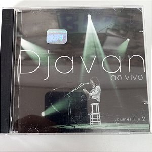 Cd Djavan ao Vivo Vol. 1 e 2 Interprete Djavan (2010) [usado]