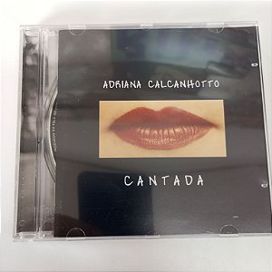 Cd Adriana Calcanhoto - Cantada Interprete Adriana Calcanhoto [usado]