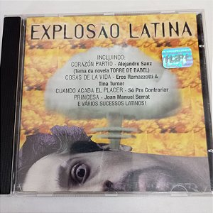 Dvd Explosão Latina Editora Alejandro Sanz / Eros Ramazzotti / Tina Turner / Joan Manuel Serrat [usado]