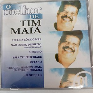 Cd Tim Maia - o Melhor de Tim Maia Interprete Tim Maia (2001) [usado]