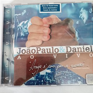 Cd João Paulo e Daniel - Amigo é Coisa Pra Se Guardar Interprete João Paulo e Daniel (1997) [usado]