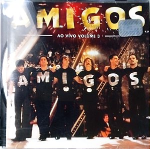 Cd Amigos - ao Vivo Vol.3 Interprete Leandro e Leonardo , Chitãozinho e Xororo e Zeze Di Cmargo e Luciano (1996) [usado]