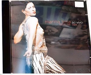 Cd Marina Lima ao Vivo Interprete Marina Lima (2000) [usado]