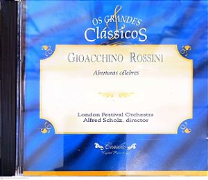 Cd Giacchino Rossini - os Grandes Clássicos Interprete Giacchino Rossini (1995) [usado]
