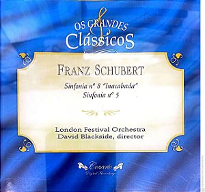 Cd Franz Schubert - Sinfonia Nº 8/ os Grandes Clássicos Interprete London Festival Orchestra (1995) [usado]