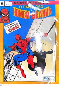 Gibi Fabuloso Homem-aranha #8, o Autor (1983) [usado]