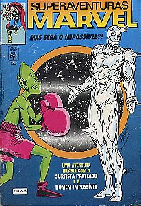 Gibi Superaventuras Marvel #123 - Formatinho Autor (1992) [usado]