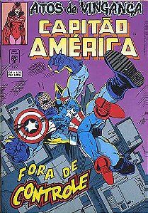 Gibi Capitão América #172 Autor (1993) [usado]