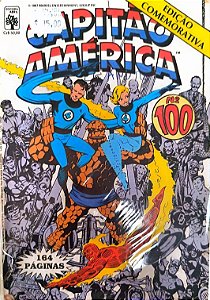 Gibi Capitão América #100 Autor (1987) [usado]