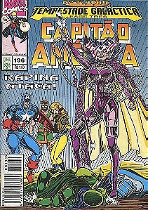 Gibi Capitão América #196 Autor (1995) [usado]