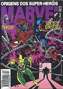 Gibi Origens dos Super-heróis Marvel #3 Autor (1995) [usado]