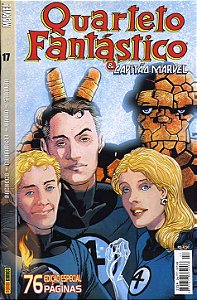 Gibi Quarteto Fantástico e Capitão Marvel #17 Autor (2003) [usado]