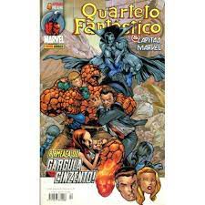 Gibi Quarteto Fantástico & Capitão Marvel #4 Autor (2002) [usado]