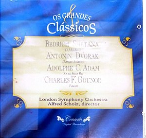 Cd Bedrich Smetana , Antonin Dvorak , Adolphe C. Adam , Charles F. Gounod Interprete London Symphony Orchestra [usado]