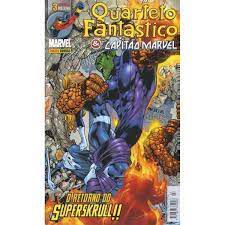 Gibi Quarteto Fantástico & Capitão Marvel #3 Autor (2002) [usado]