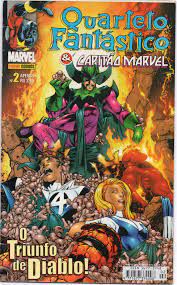 Gibi Quarteto Fantástico & Capitão Marvel #2 Autor (2002) [usado]