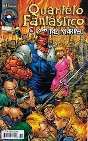 Gibi Quarteto Fantástico & Capitão Marvel #11 Autor (2003) [usado]