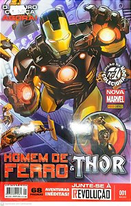 Gibi Homem de Ferro & Thor #1 Autor (2013) [usado]