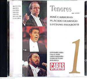 Cd Tenores Vol.1 - Coleção Caras Interprete Jose Carreras Placido Domingo e Luciano Pavarotti [usado]