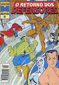 Gibi Épicos Marvel #6 Autor (1995) [usado]