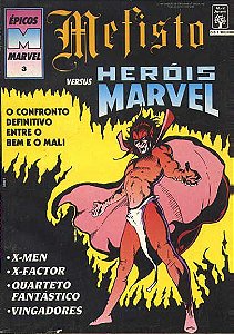 Gibi Épicos Marvel #3 Autor (1991) [usado]
