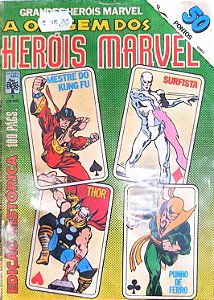 Gibi Grandes Heróis Marvel #3 Autor (1984) [usado]