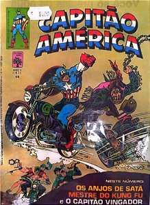 Gibi Capitão América #13 Autor (1980) [usado]