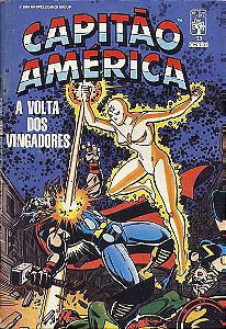 Gibi Capitão América #93 Autor (1987) [usado]