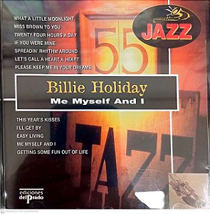 Cd Billie Holiday - Me Myself An I Interprete Billie Holiday [usado]