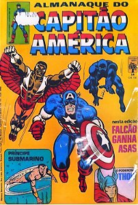 Gibi Almanaque do Capitão América #38 Autor (1982) [usado]