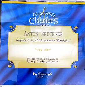 Cd Anton Bruckner Interprete Philharmonia Slavonica (1995) [usado]
