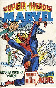 Gibi Super-heróis Marvel #8 Formatinho Autor (1980) [usado]