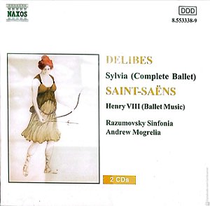 Cd Delibes - Sylvia (complet Ballet)/saint Saéns Henry Viii( Bellet Music ) Interprete Léo Deliobes /camille Saéns (1995) [usado]