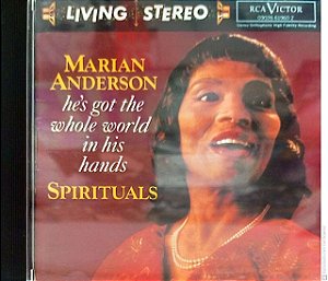 Cd Marian Anderson - Spirituals Interprete Marian Anderson (1995) [usado]