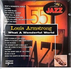 Cd Louis Armstrong - What a Wonderful World Interprete Louis Armstrong (1995) [usado]