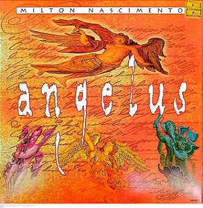 Disco de Vinil Milton Nascimento - Angelus Album com Dois Discos Interprete Milton Nascimento (1993) [usado]