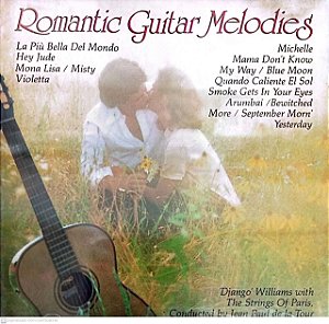 Cd Romantic Guitar Melodies Interprete Jean Paul de La Tour (1989) [usado]