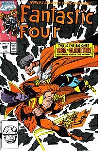 Gibi Fantastic Four #339 Autor (1990) [usado]