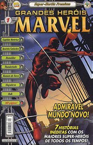 Gibi Grandes Heróis Marvel #1 Autor (2000) [usado]