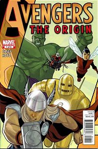 Gibi Avengers The Origin Completo Autor (2010) [usado]