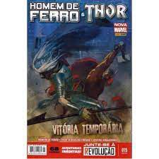 Gibi Homem de Ferro & Thor #15 Autor (2015) [usado]